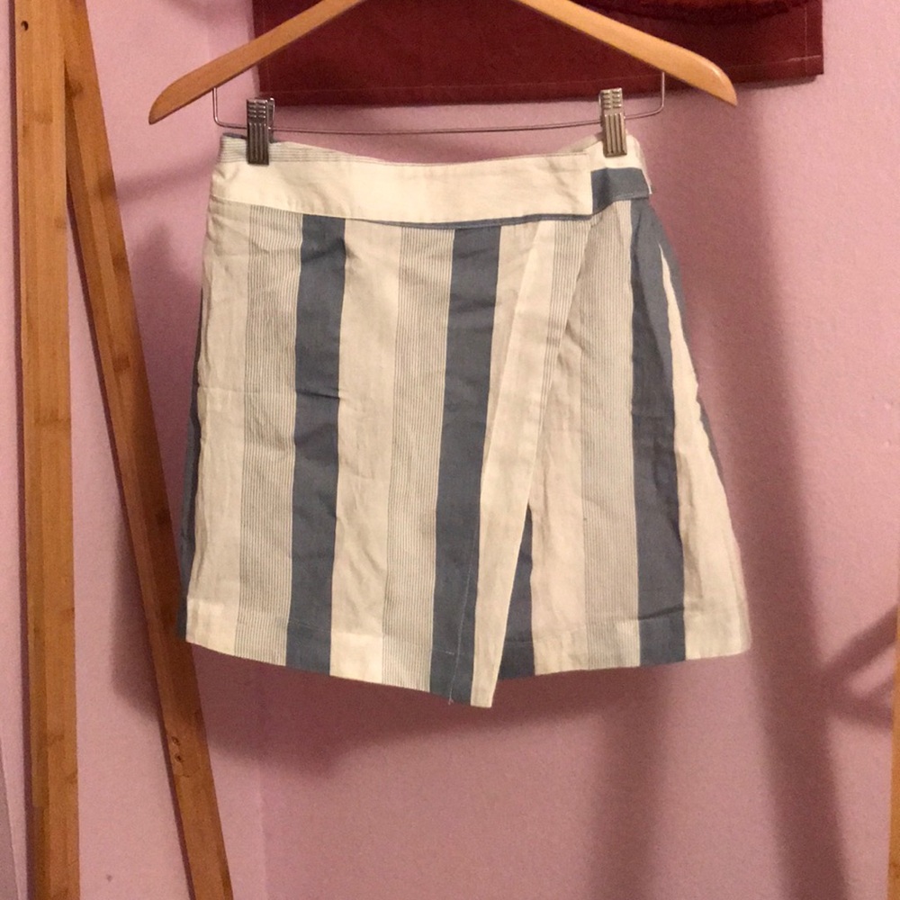Stripped Tie Skirt